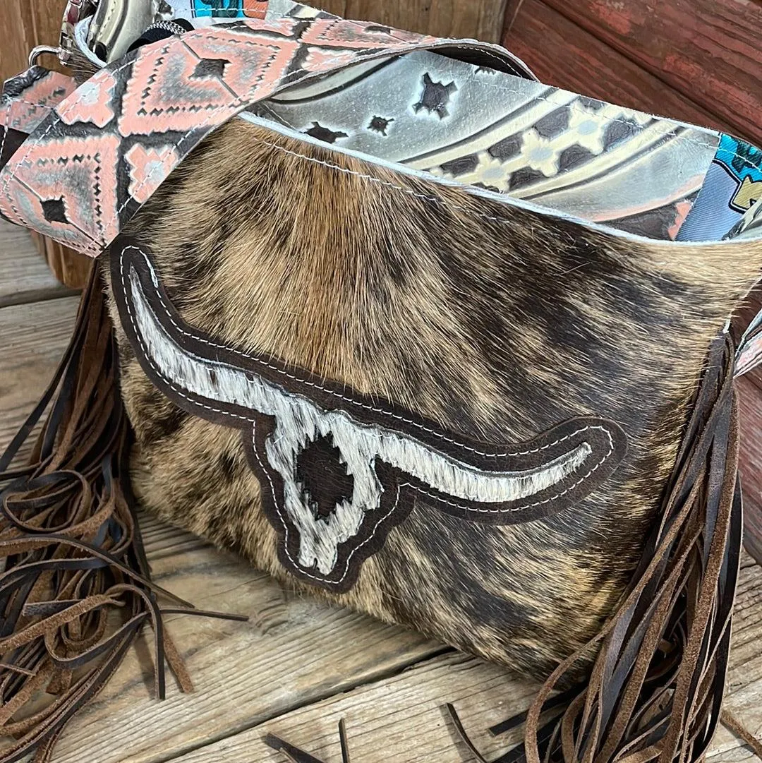 019 Gabby - Brindle w/ Skull Design