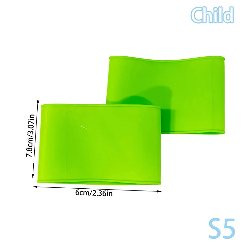 1 Pair Soccer Shin Guard Straps Silicones Shin Pad Holder Practical Shin Pad Banding For Football Running Cycling Sports