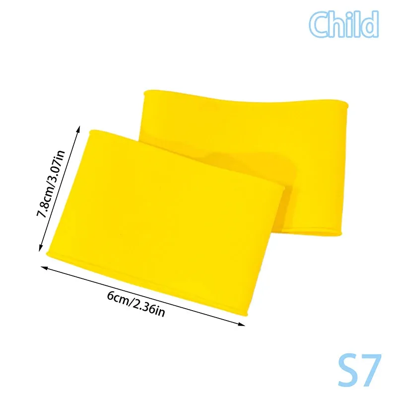 1 Pair Soccer Shin Guard Straps Silicones Shin Pad Holder Practical Shin Pad Banding For Football Running Cycling Sports