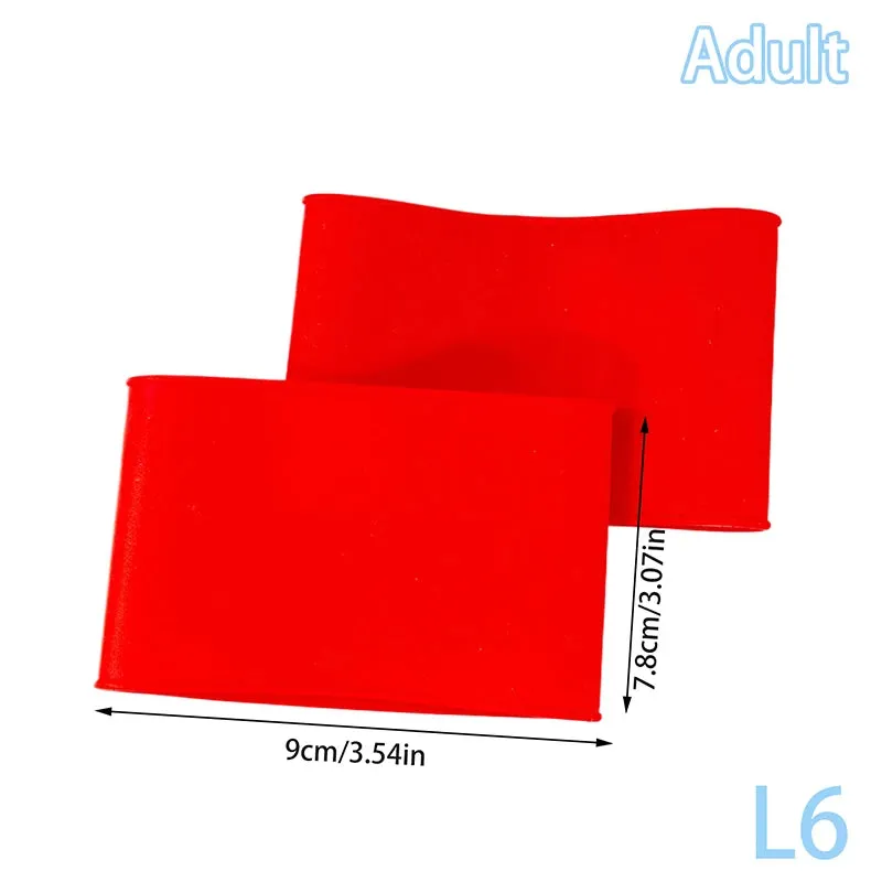 1 Pair Soccer Shin Guard Straps Silicones Shin Pad Holder Practical Shin Pad Banding For Football Running Cycling Sports