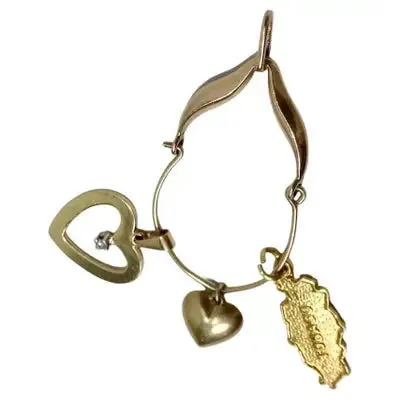 14K Gold Tobago Multi Charm Pendant
