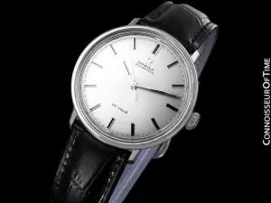 1960's Omega De Ville Full Size Mens Automatic Watch - Stainless Steel