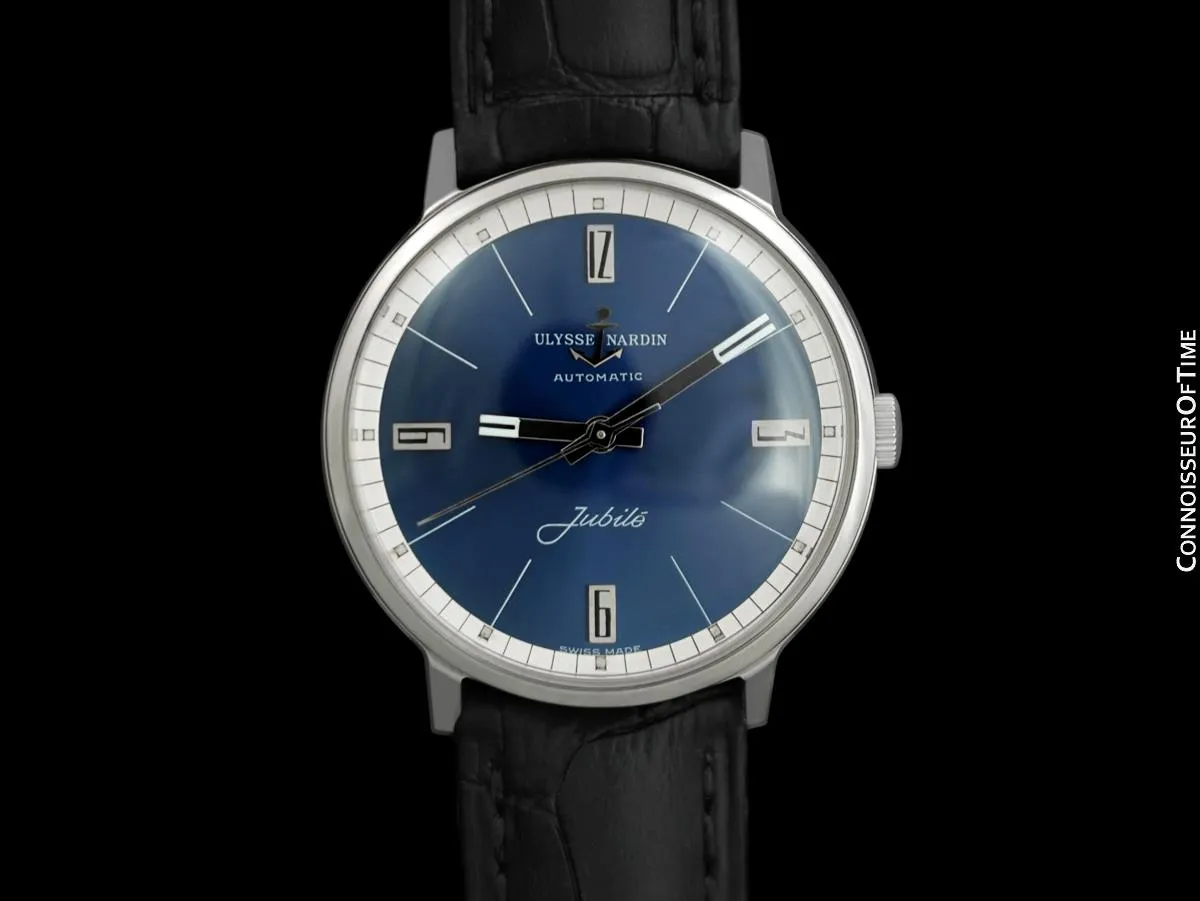 1960's Ulysse Nardin Vintage Mens Automatic Watch - Stainless Steel