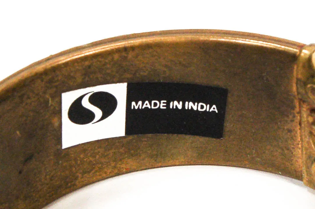 1970's Polished Bone Bangle