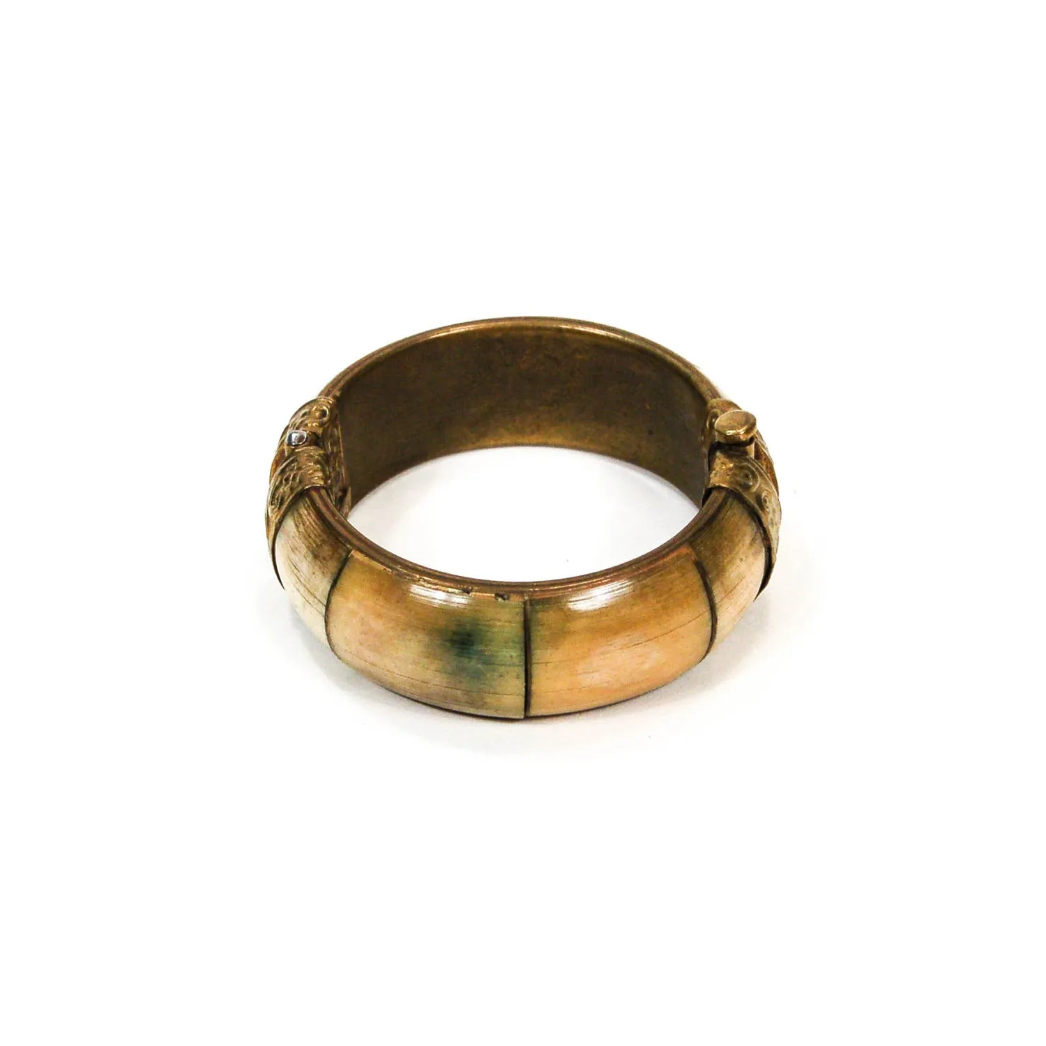 1970's Polished Bone Bangle