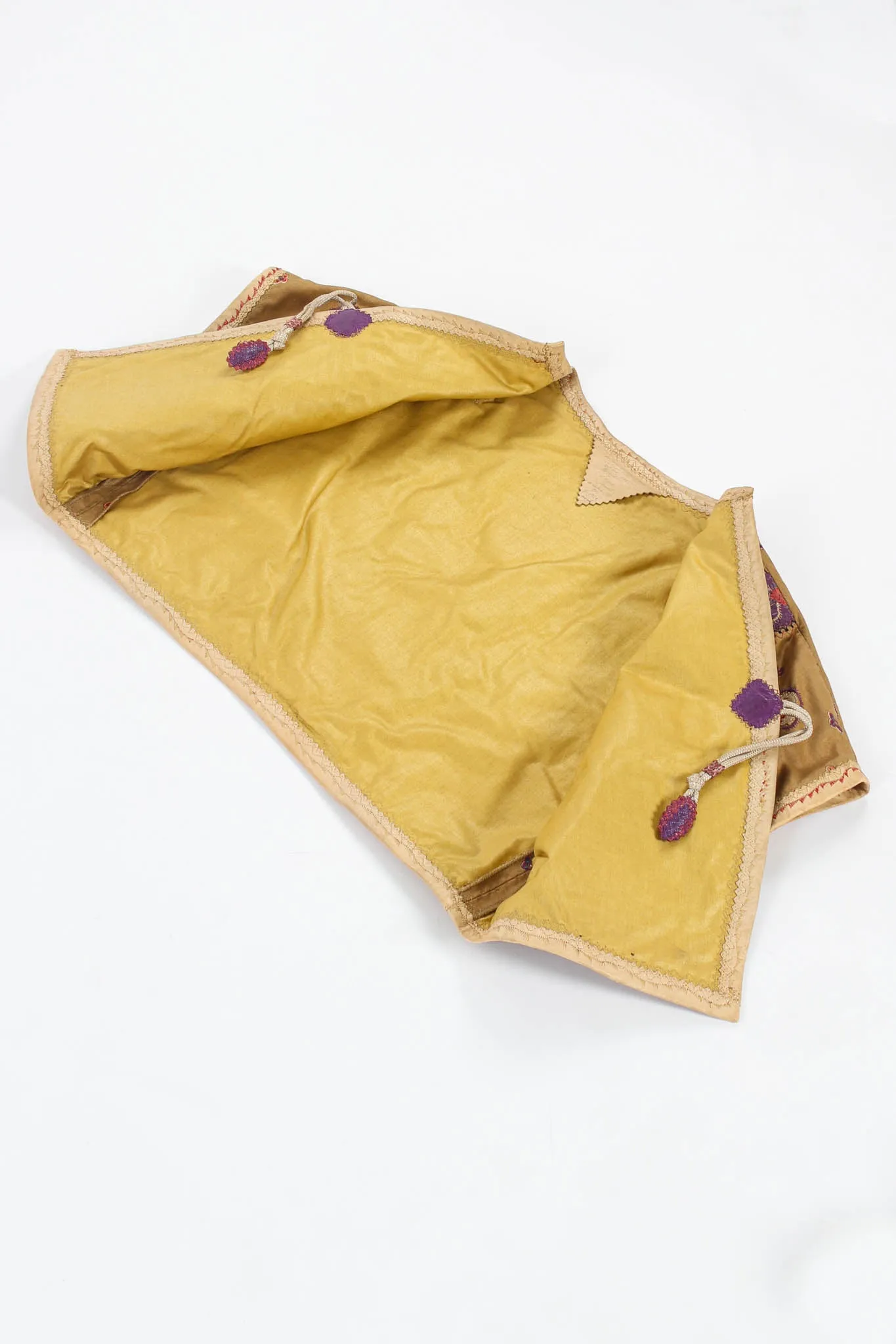 1987 Exotica Leather Patchwork Top