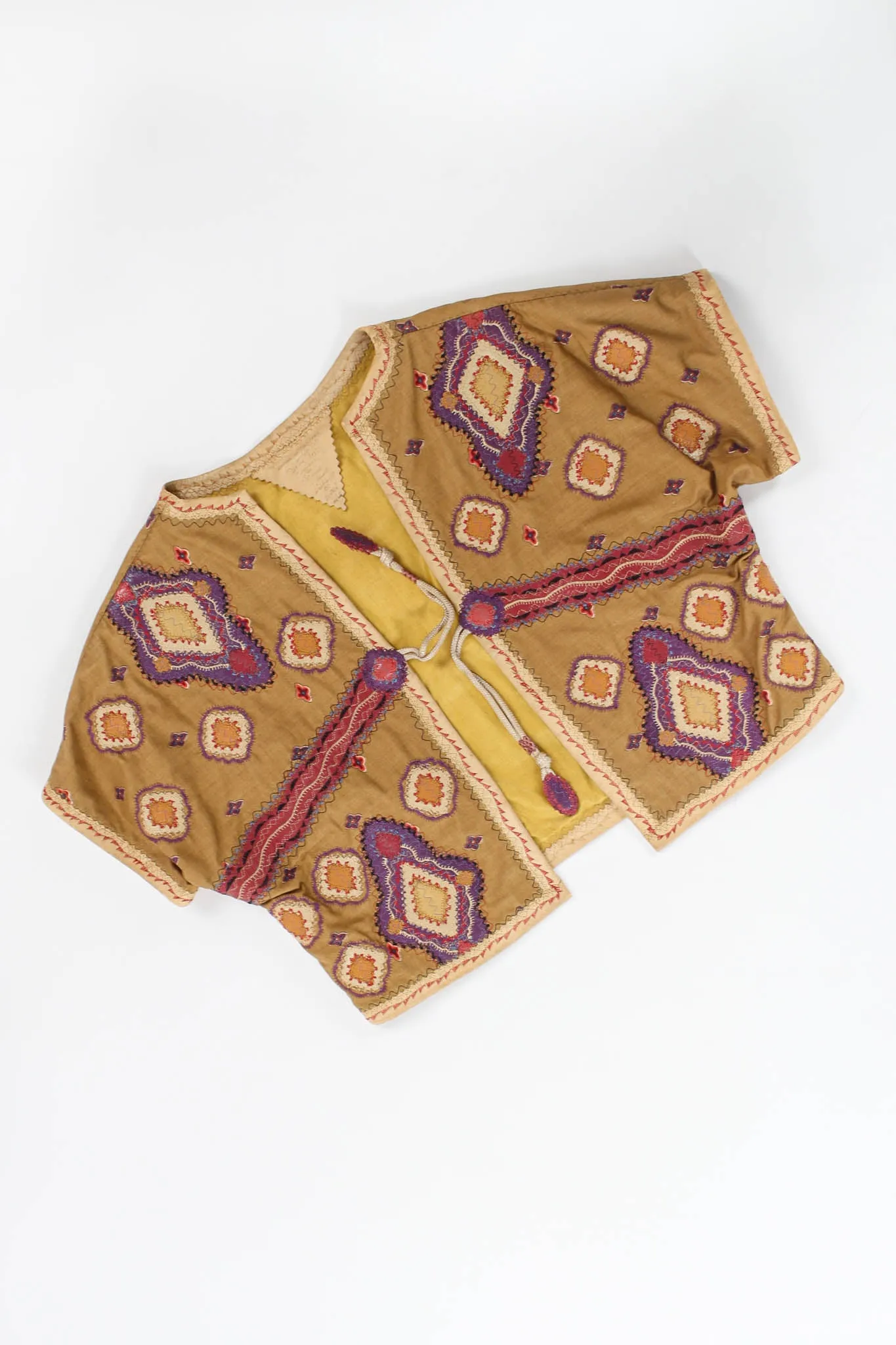1987 Exotica Leather Patchwork Top