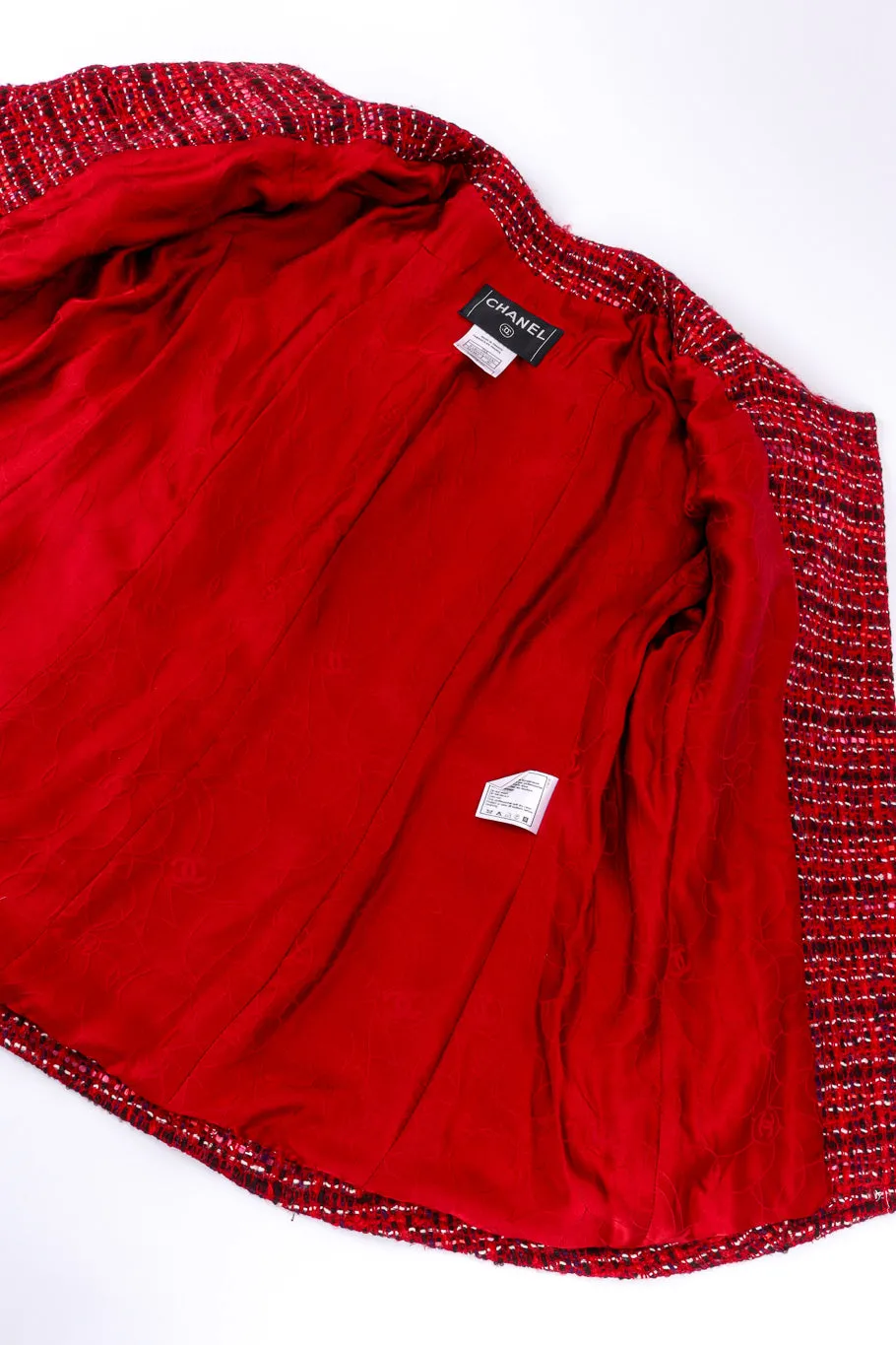 2001 F/W Bouclé Scarf Jacket