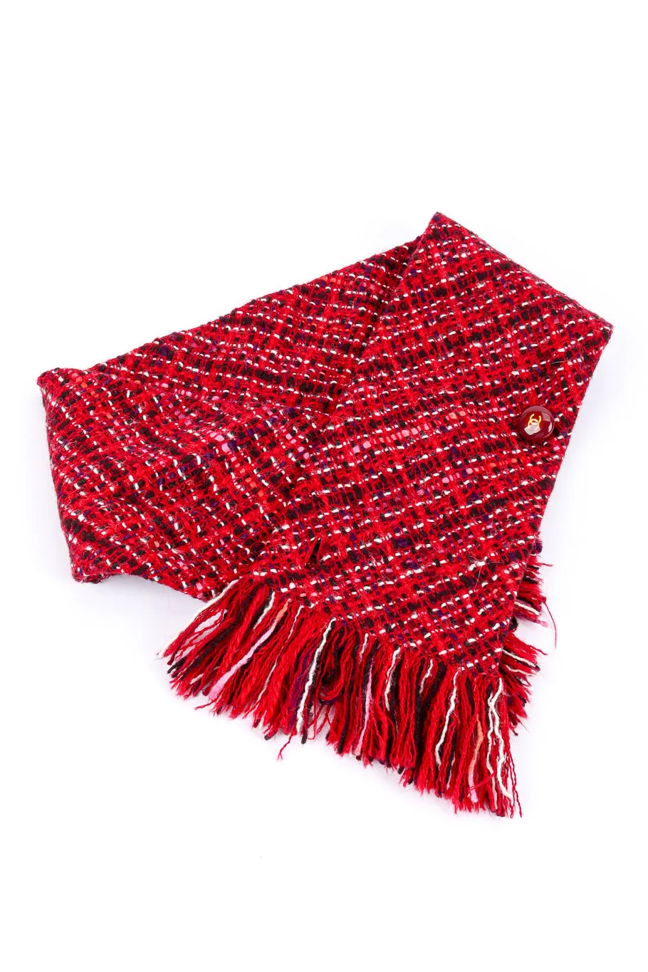 2001 F/W Bouclé Scarf Jacket
