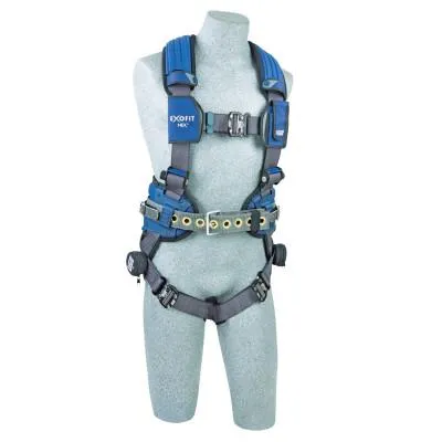 3M™ ExoFit NEX Miner's Harnesses, Aluminum D-ring, X-Large, 1113199