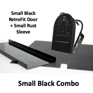 6 1/4"(w) x 8"(h) Small Rust Sleeve and RetroFit Door Combo
