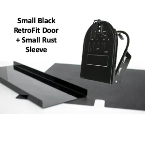 6 1/4"(w) x 8"(h) Small Rust Sleeve and RetroFit Door Combo