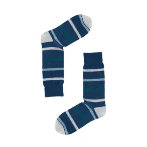 AAS Cotton Crew Stripe Dress Socks Colorful