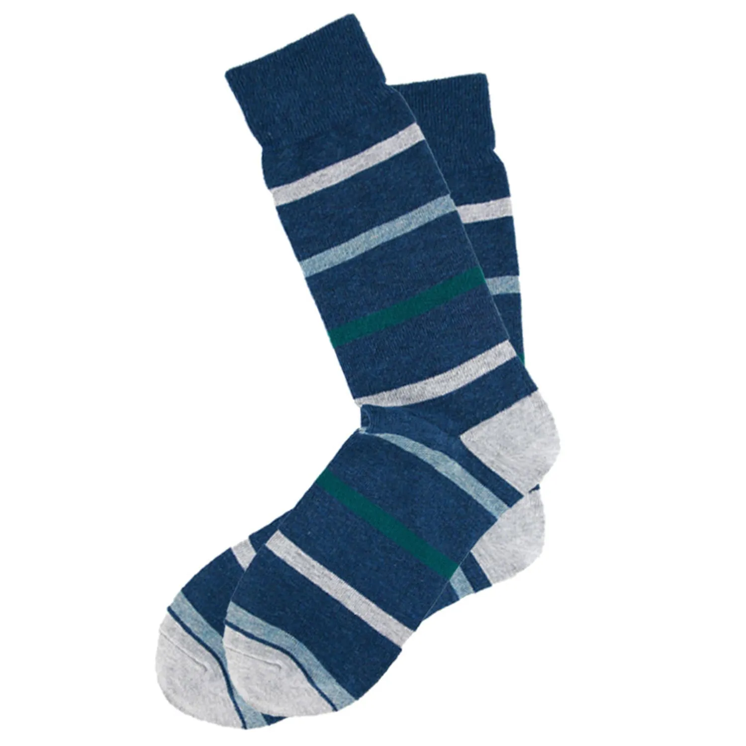 AAS Cotton Crew Stripe Dress Socks Colorful