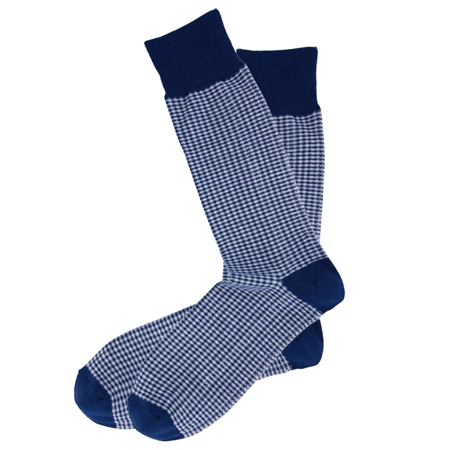 AAS Cotton Dress Socks Block Stripe Crew Socks