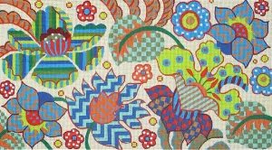 AB45-Patterned Flowers