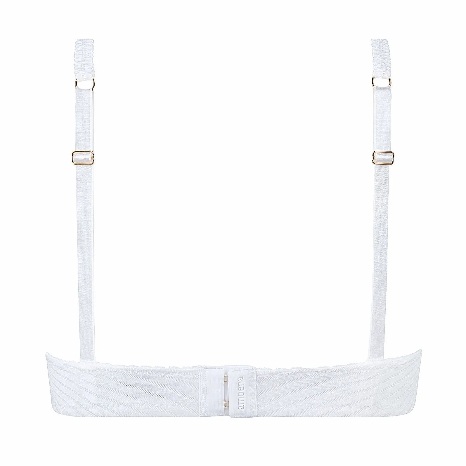 Amoena Karolina Soft Non-Wired Pocketed Mastectomy Bra- White/Light Nude  44505