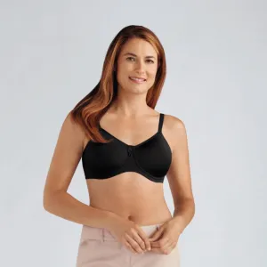Amoena Lara Mastectomy Bra - Black 675