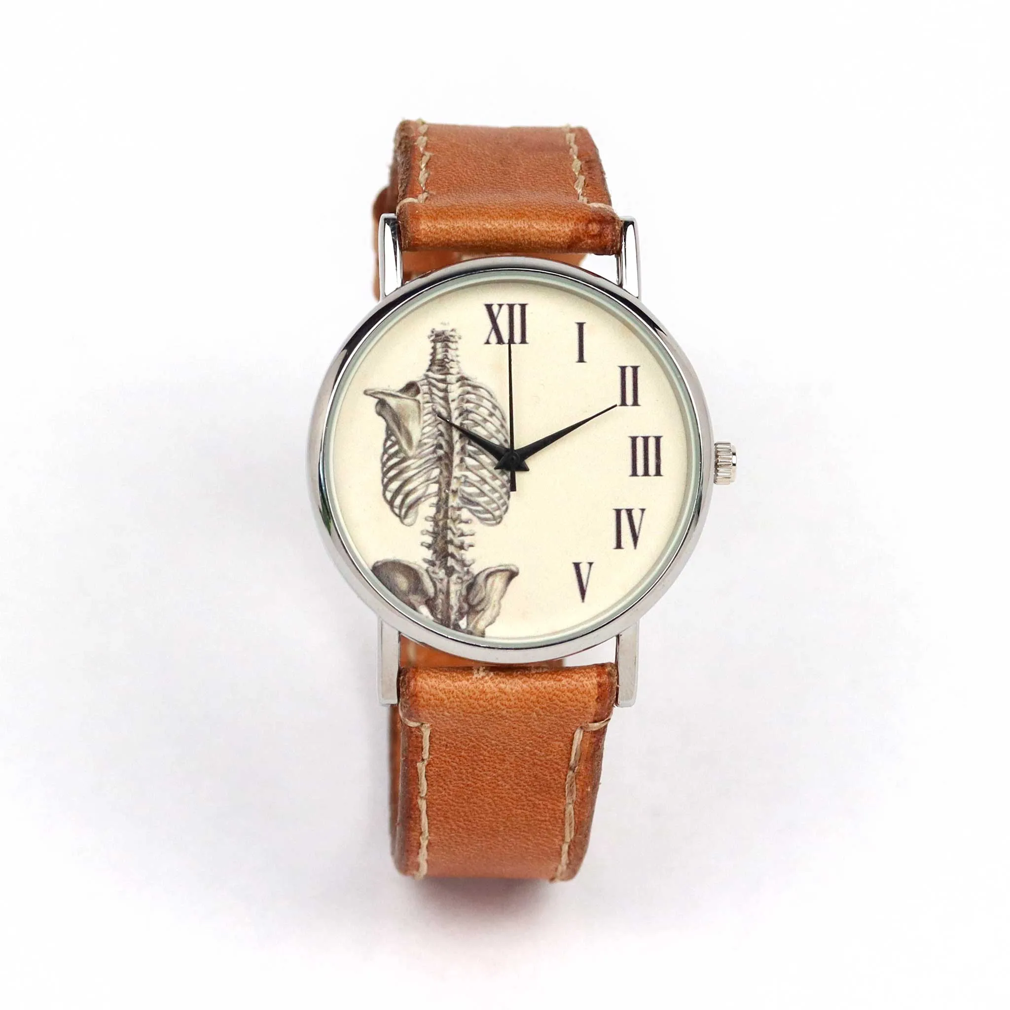 Anatomical Rib Wrist Watch