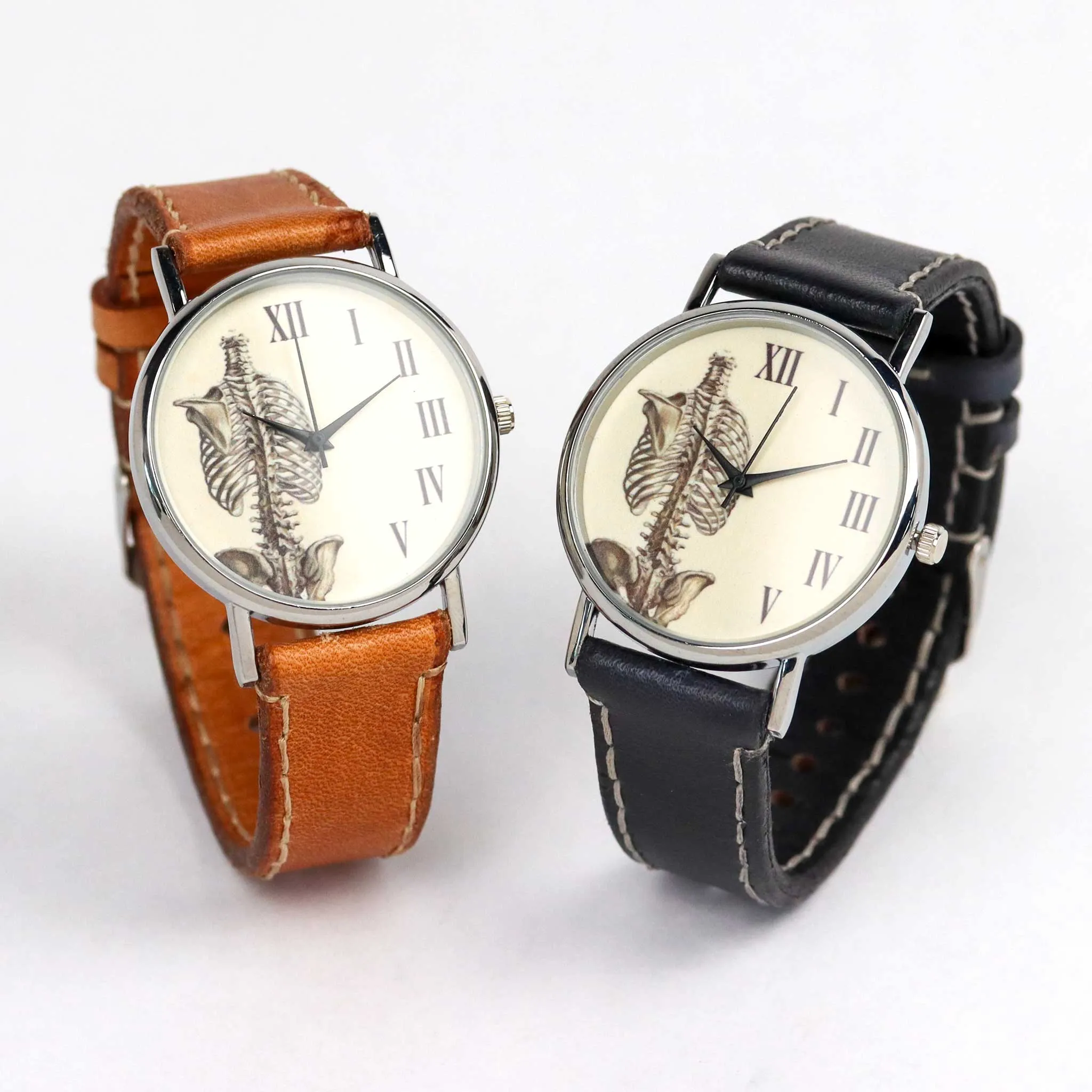Anatomical Rib Wrist Watch