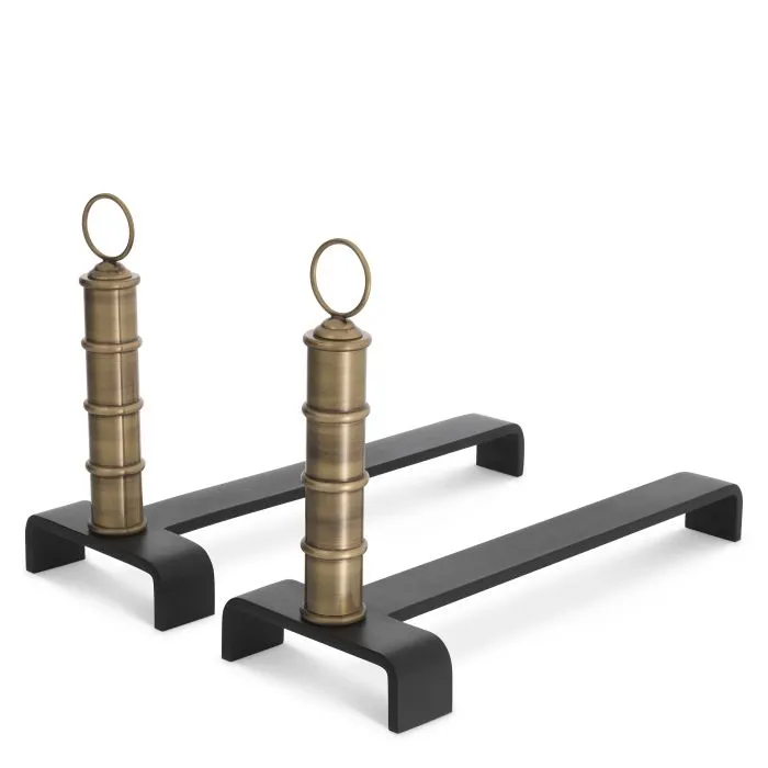 Andiron Vauxbons set of 2