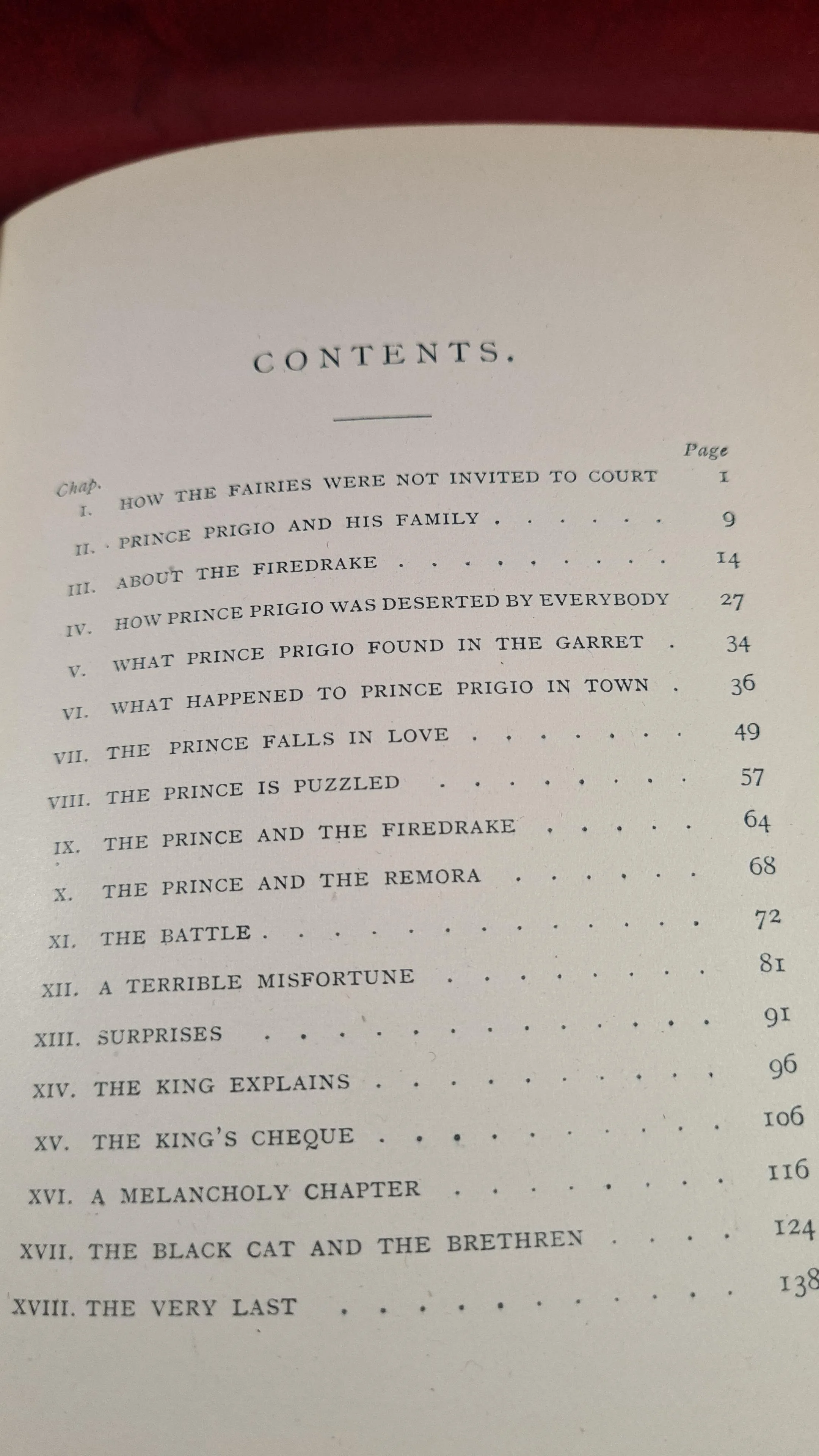 Andrew Lang - Prince Prigio, J W Arrowsmith, 1889, First Edition