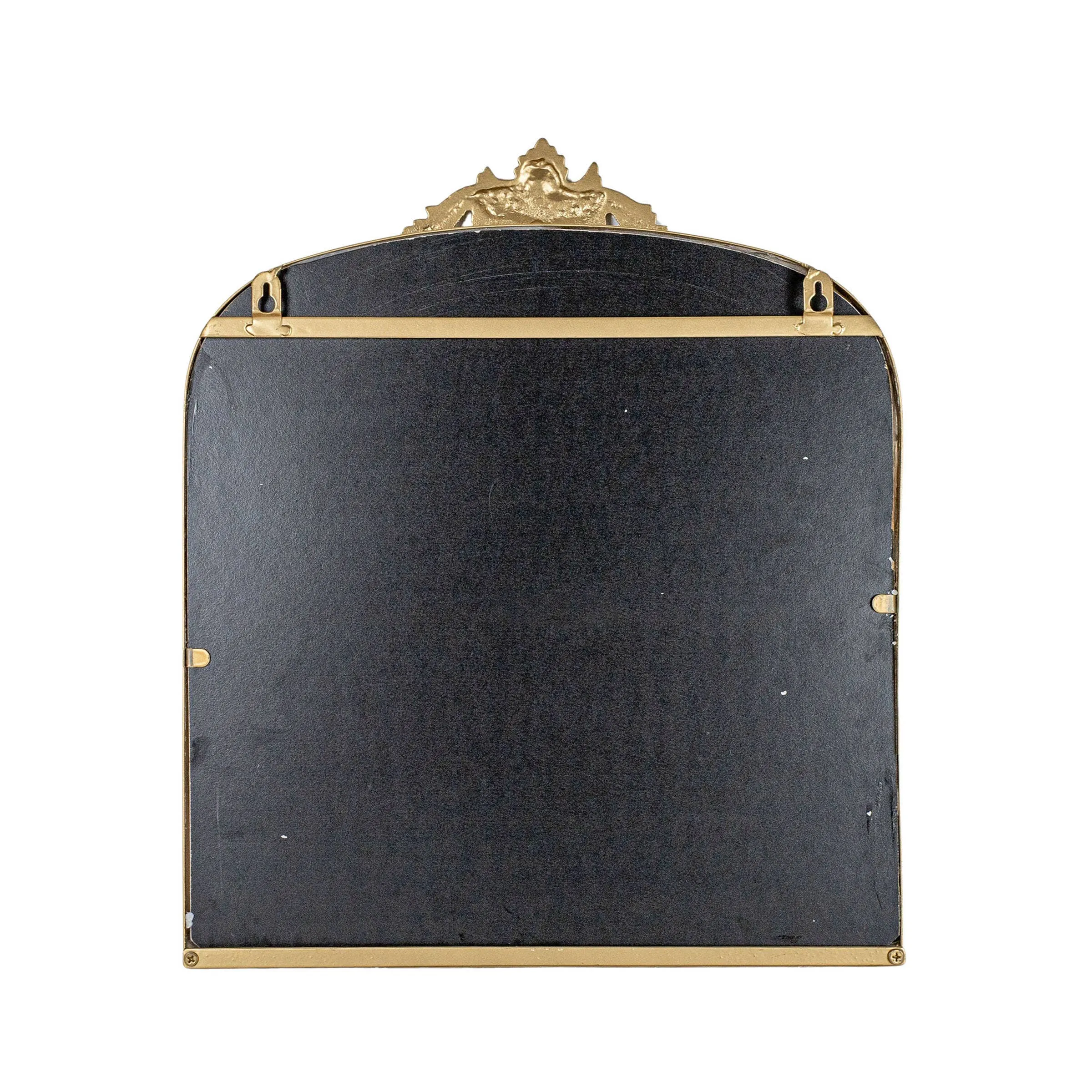 Aria Antique Vintage Brass Wall Mirror Metal