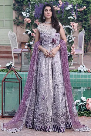 ARWA | Mushq Dhee Rani Trousseau De Luxe Luxury Wedding Collection 2021 | Unstitched Embroidered Net Suits