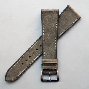 ASH GREEN DISTRESSED CALF STANDARD STRAP