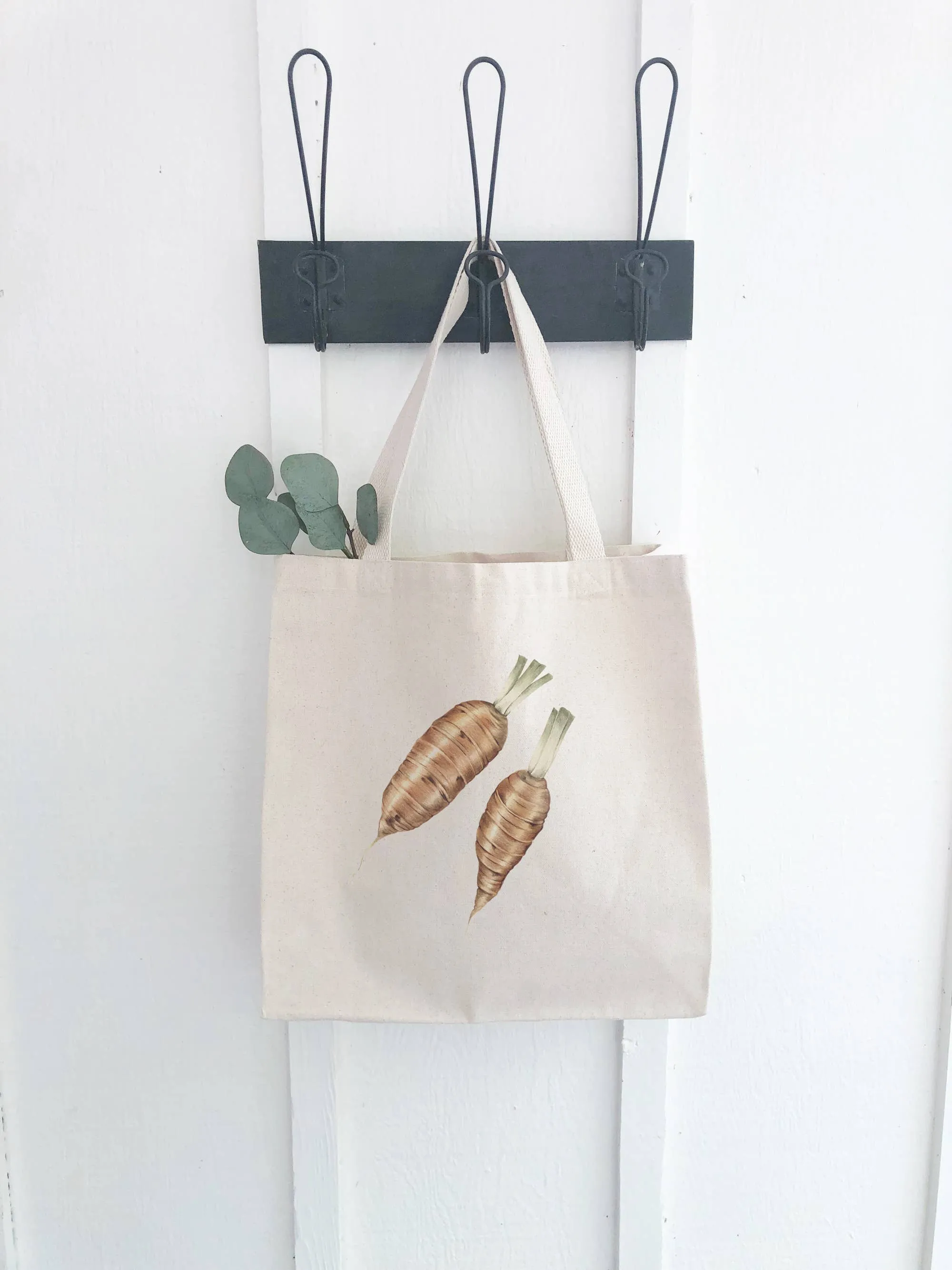 Assorted Artichoke & Carrot Designs - Canvas Tote Bags