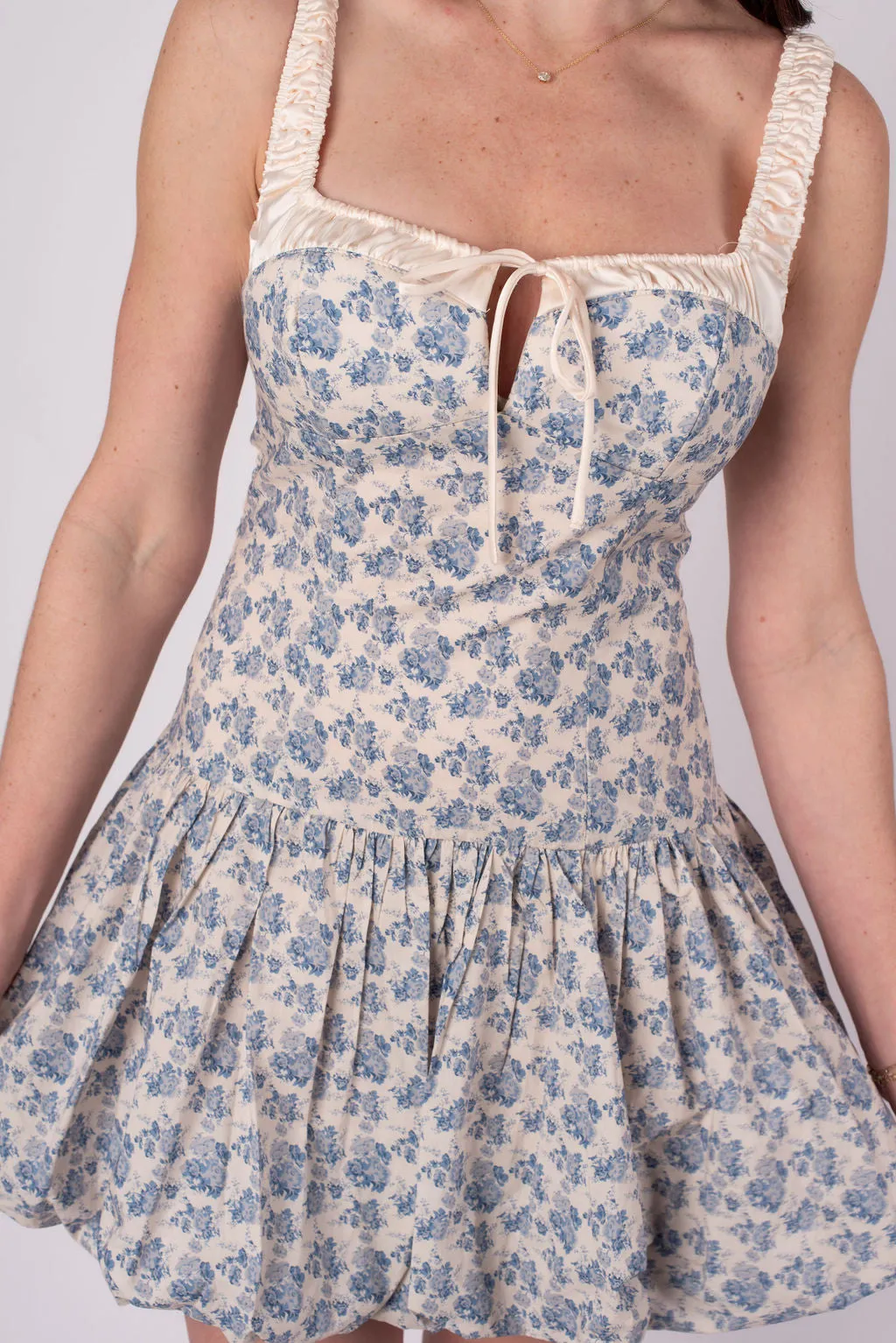 [ASTR The Label] Milkmaid Bubble Mini Dress