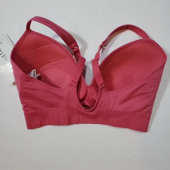 Athleta Embrace Bra Dragonfruit Pink Size XS MSRP $54 NEW