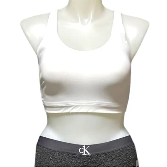 Athleta White Advance Crossback Sports Bra B-G
