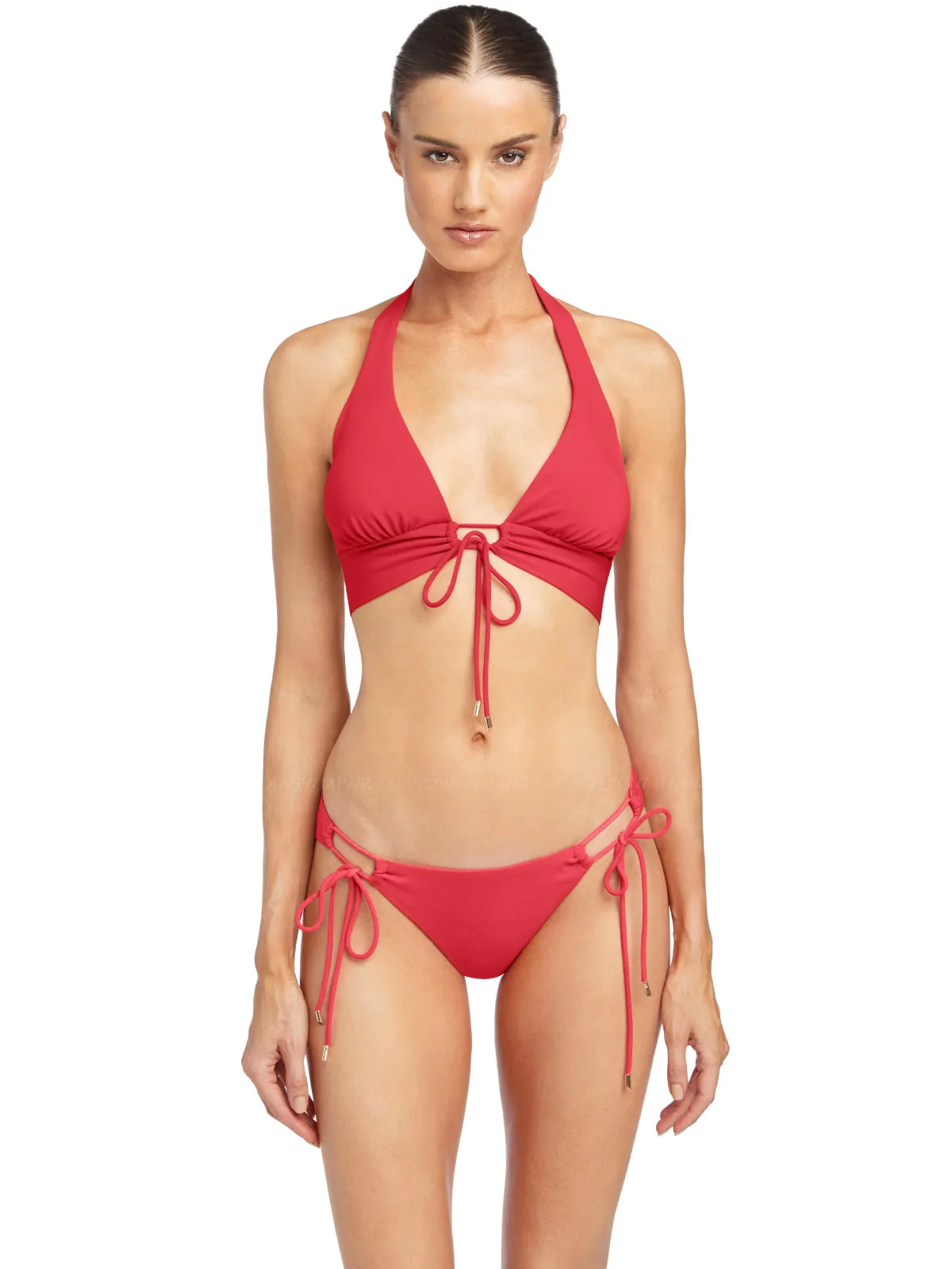 Aubrey Halter-Aubrey Side Key Bikini