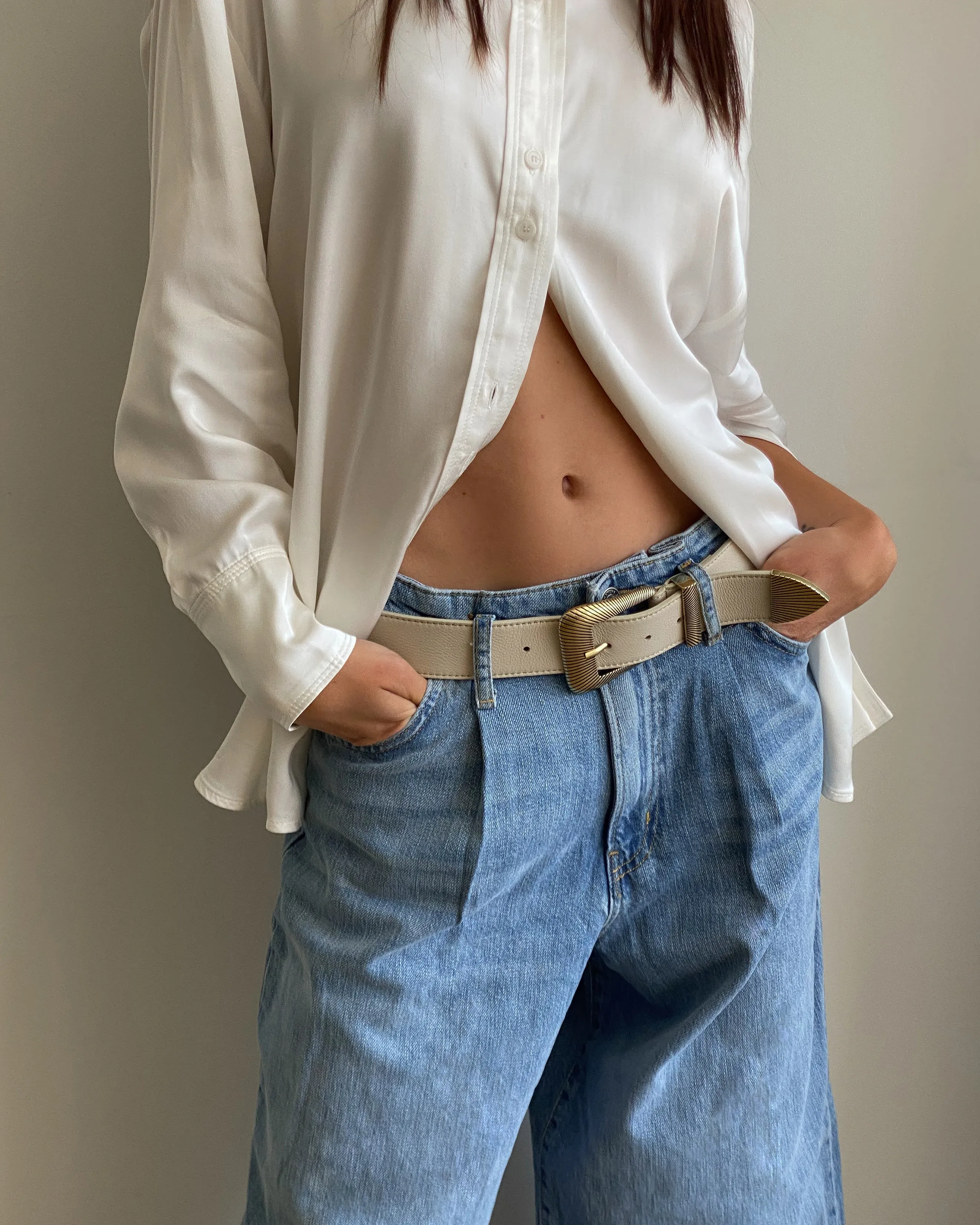 AVERY LEATHER BELT