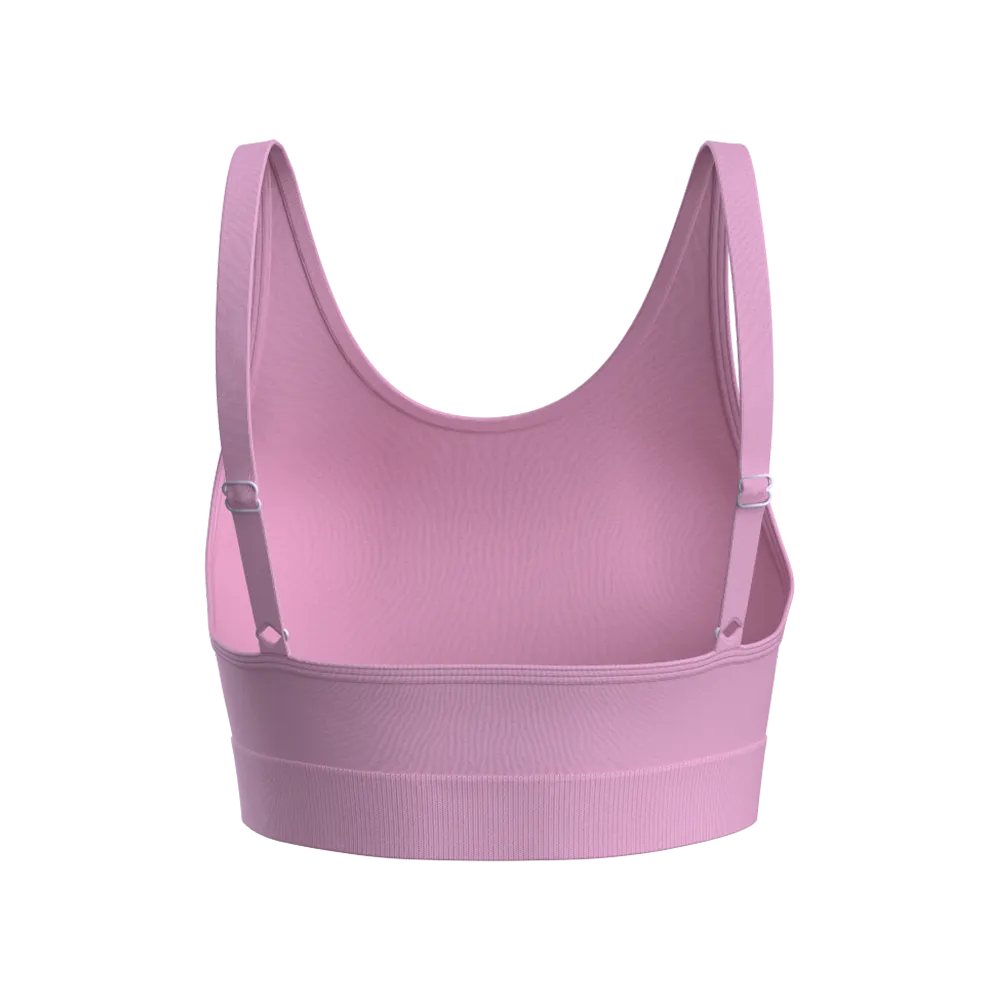 Baby Pink Adjustable Sports Bra