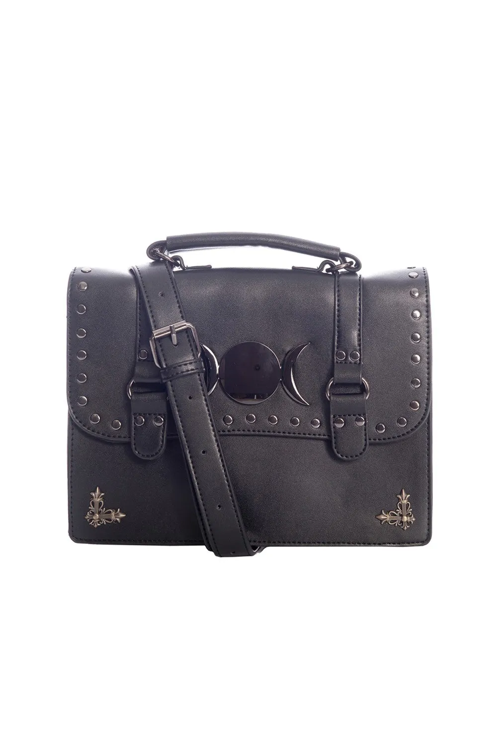 Banned Magic Moon Triple Goddess Wicca Satchel