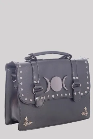 Banned Magic Moon Triple Goddess Wicca Satchel