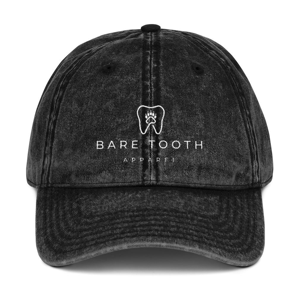 Bare Tooth Logo Vintage Hat