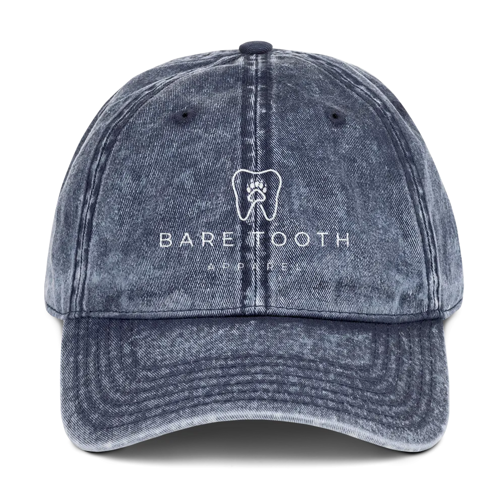 Bare Tooth Logo Vintage Hat