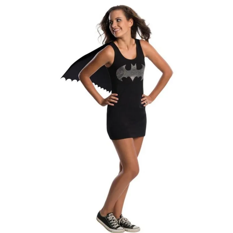 Batgirl Tank Dress Teen Size S