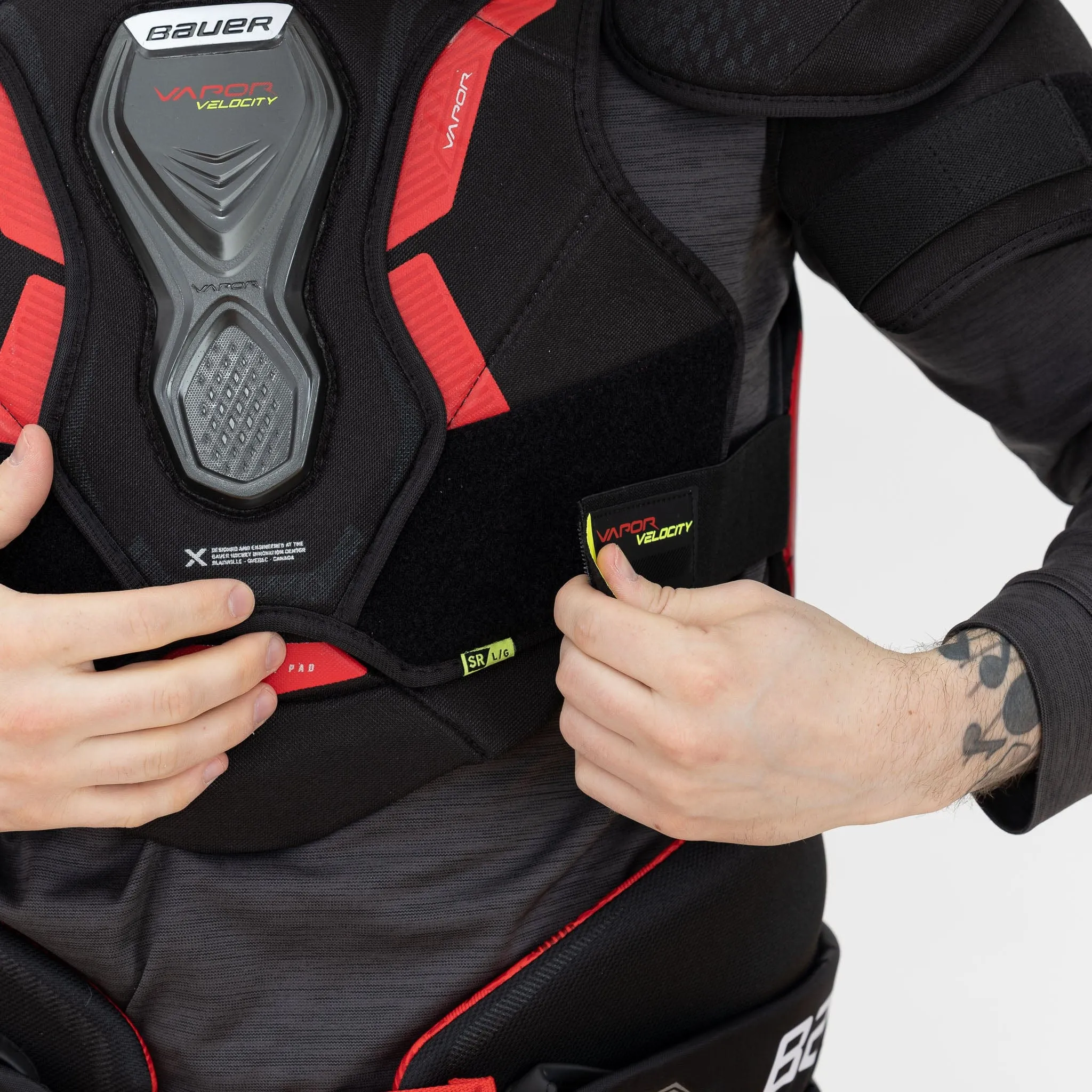 Bauer Vapor Velocity Junior Hockey Shoulder Pads - 2022