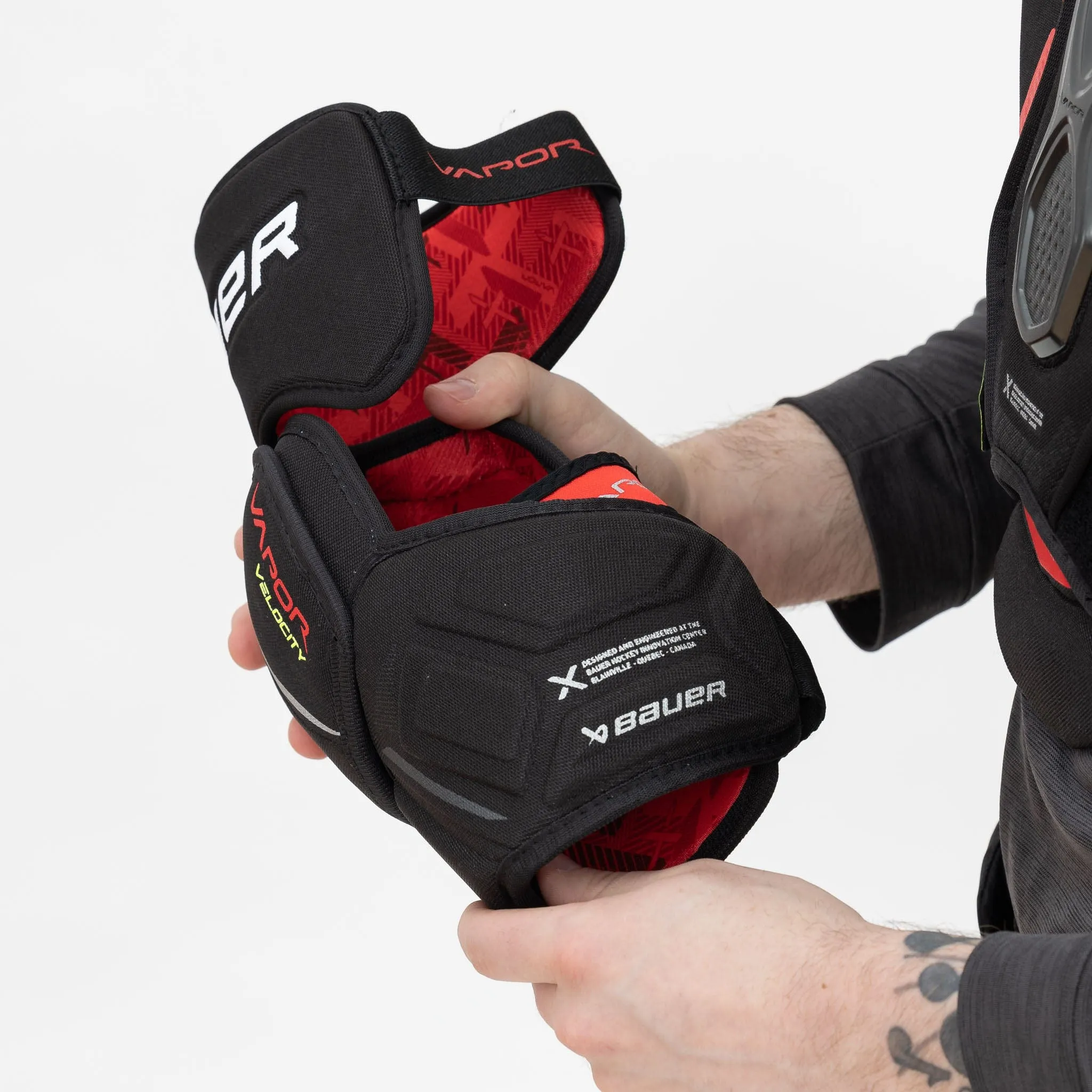 Bauer Vapor Velocity Senior Hockey Elbow Pads - 2022