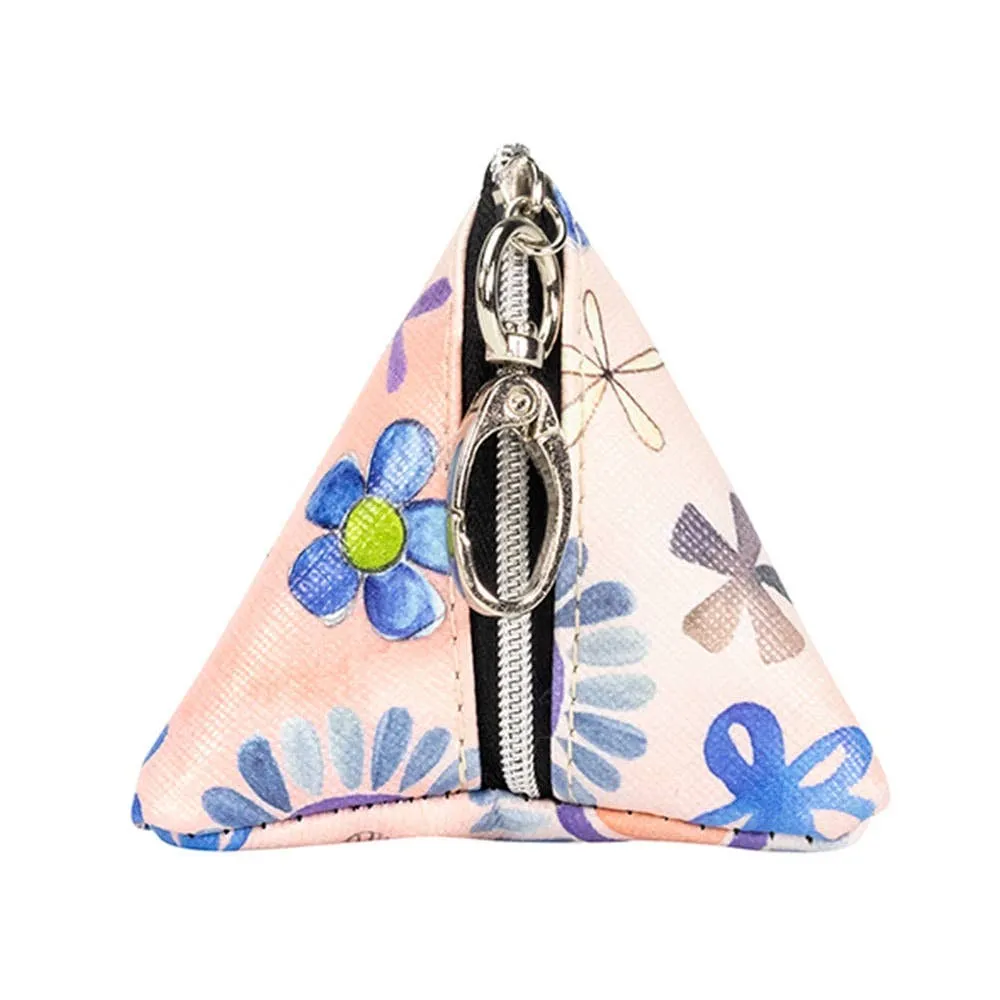 Be Happy Tiny Triangle Bag
