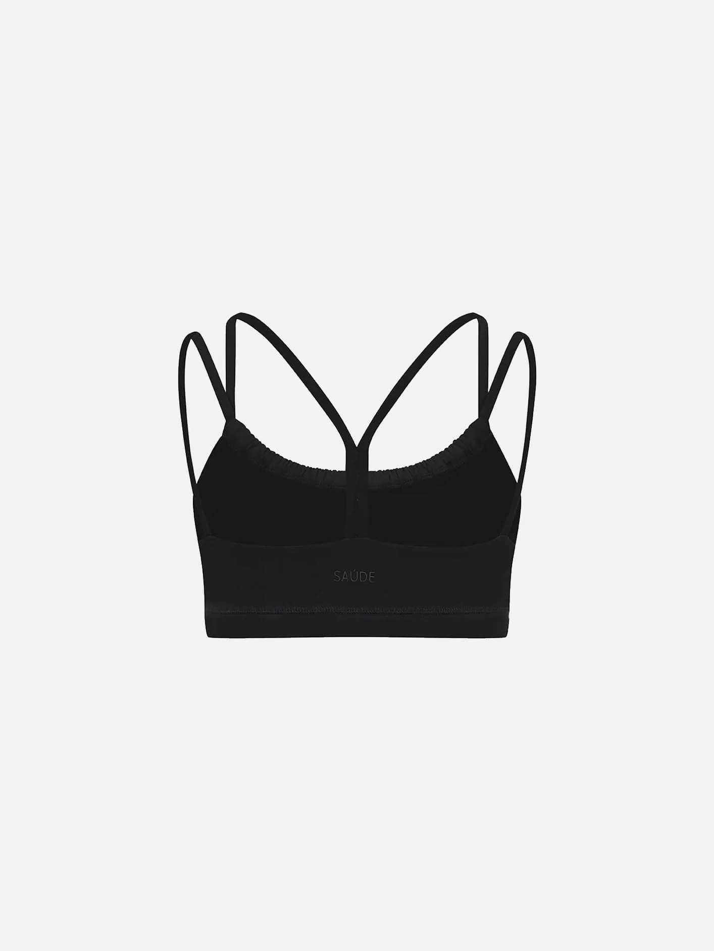 Benito Slim Straps Sports Bra - Black