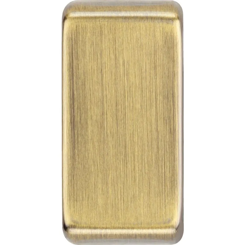 BG RRUPAB Nexus Grid Rocker Unprinted - Antique Brass