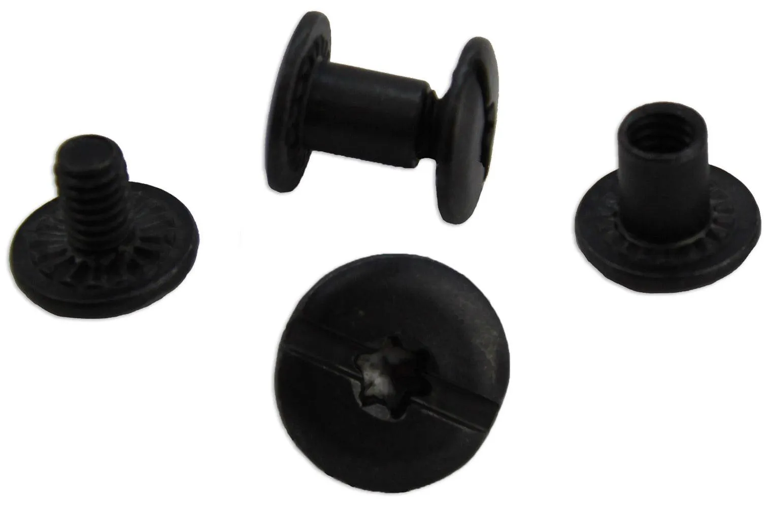 Black Chicago Screws