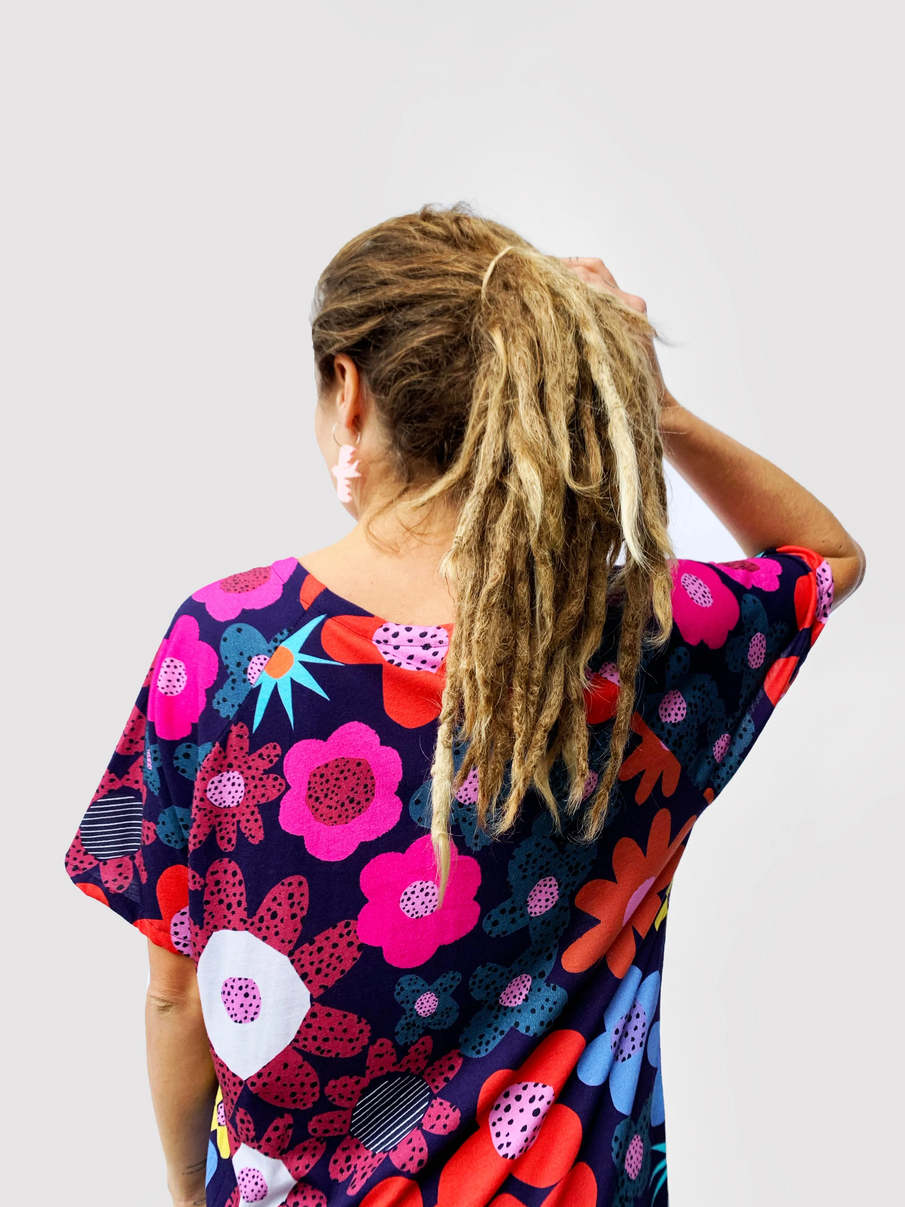 Blink Bloom jersey T'dress