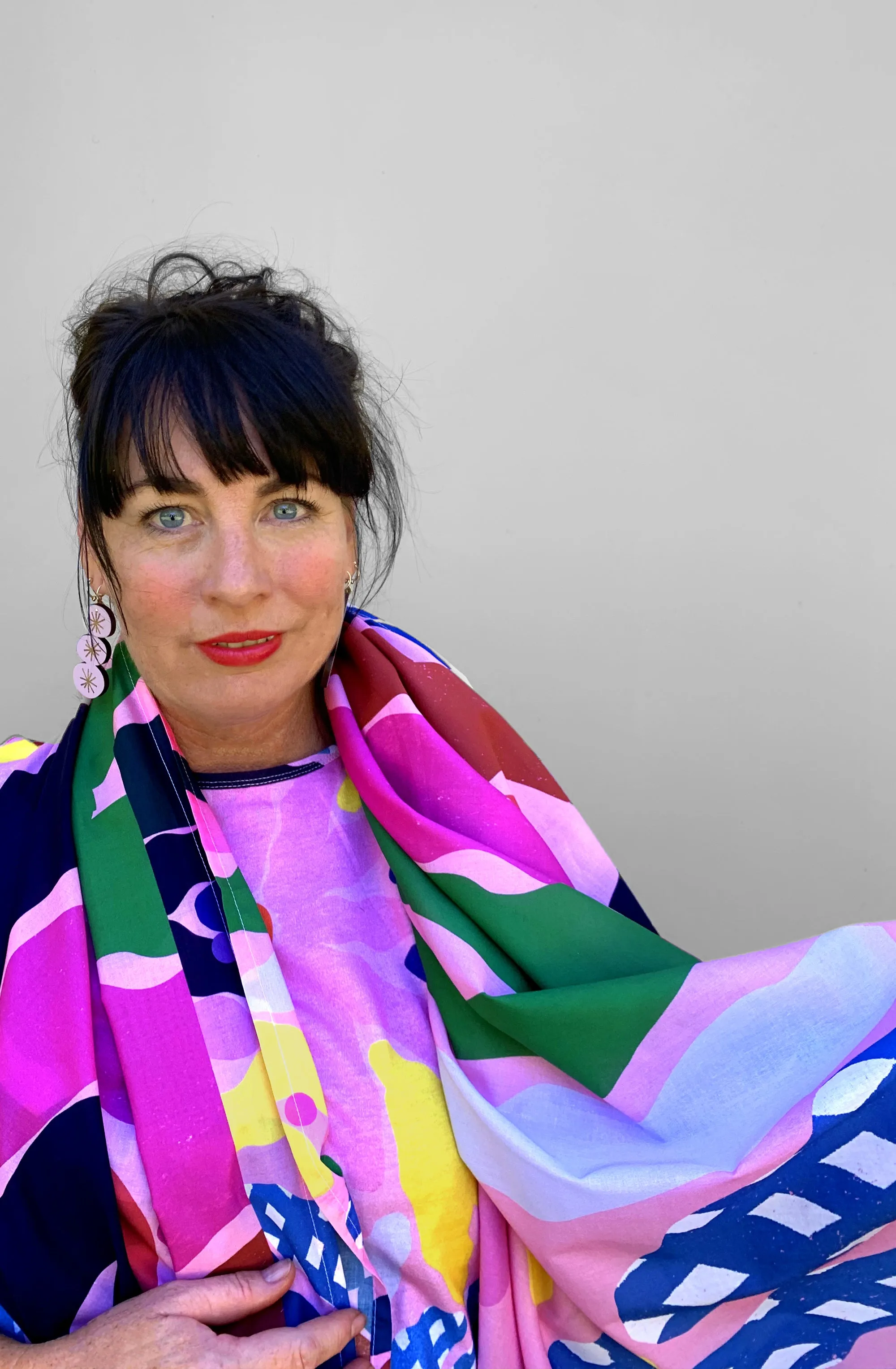 Bloom Bomb 100% cotton scarf