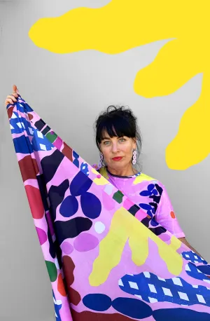 Bloom Bomb 100% cotton scarf